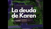 Karen se pone cachonda